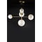 Maxim Lighting Vesper 5-Light 15" Wide Satin Brass / Black Pendant Light 26037SWSBRBK - alternate 2